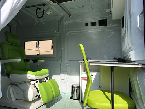 Ambulatorio mobile Asl 1 - interno