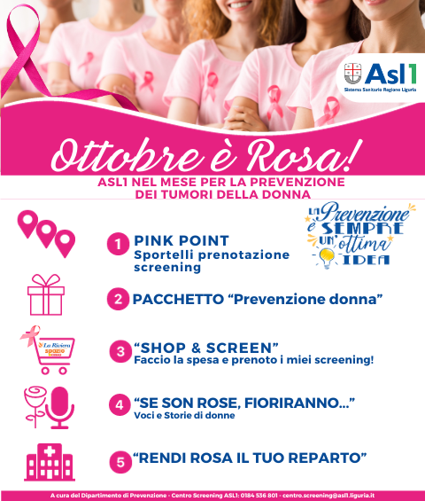 Ottobre rosa 2023 in ASl 1
