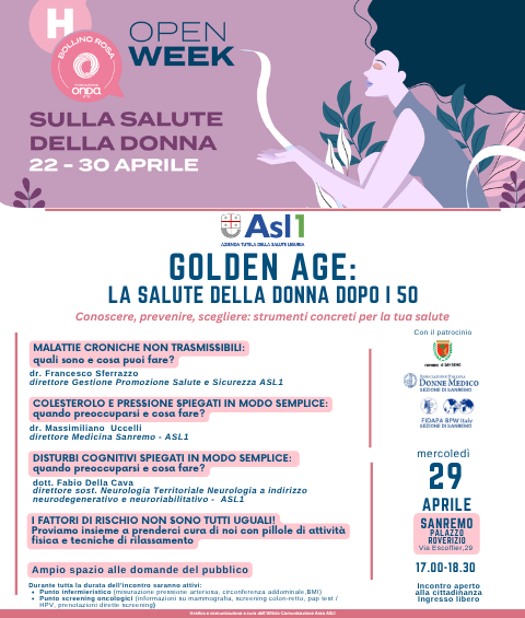 Golden Age: la salute della donna dopo i 50