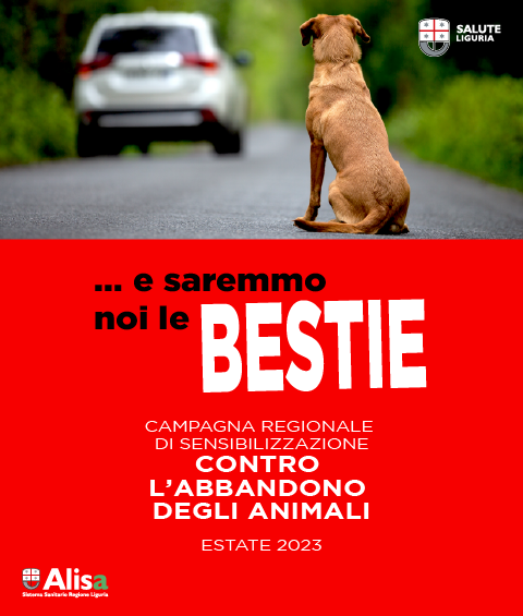 Banner campagna contro abbandono animali domestici