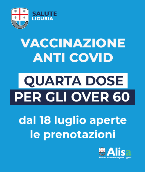 Prenotazione quarta dose vaccino anti Covid-19 per over 60