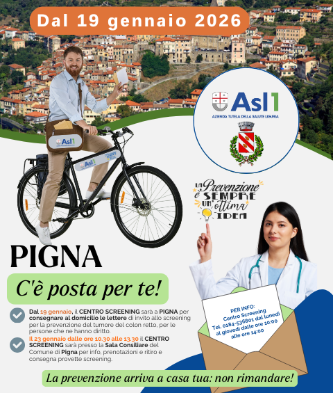 locandina iniziativa prevenzione tumore colon retto C'è posta per te