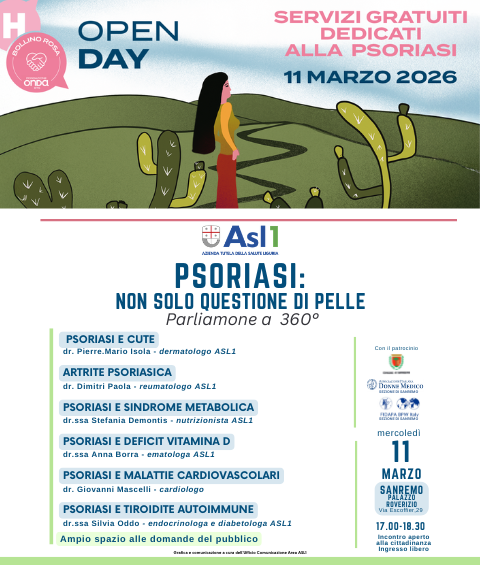 locandina convegno Psoriasi