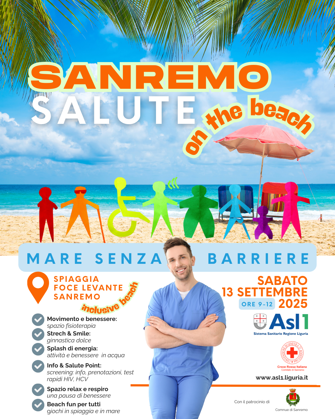 Sanremo Salute on the Beach - Mare senza barriere